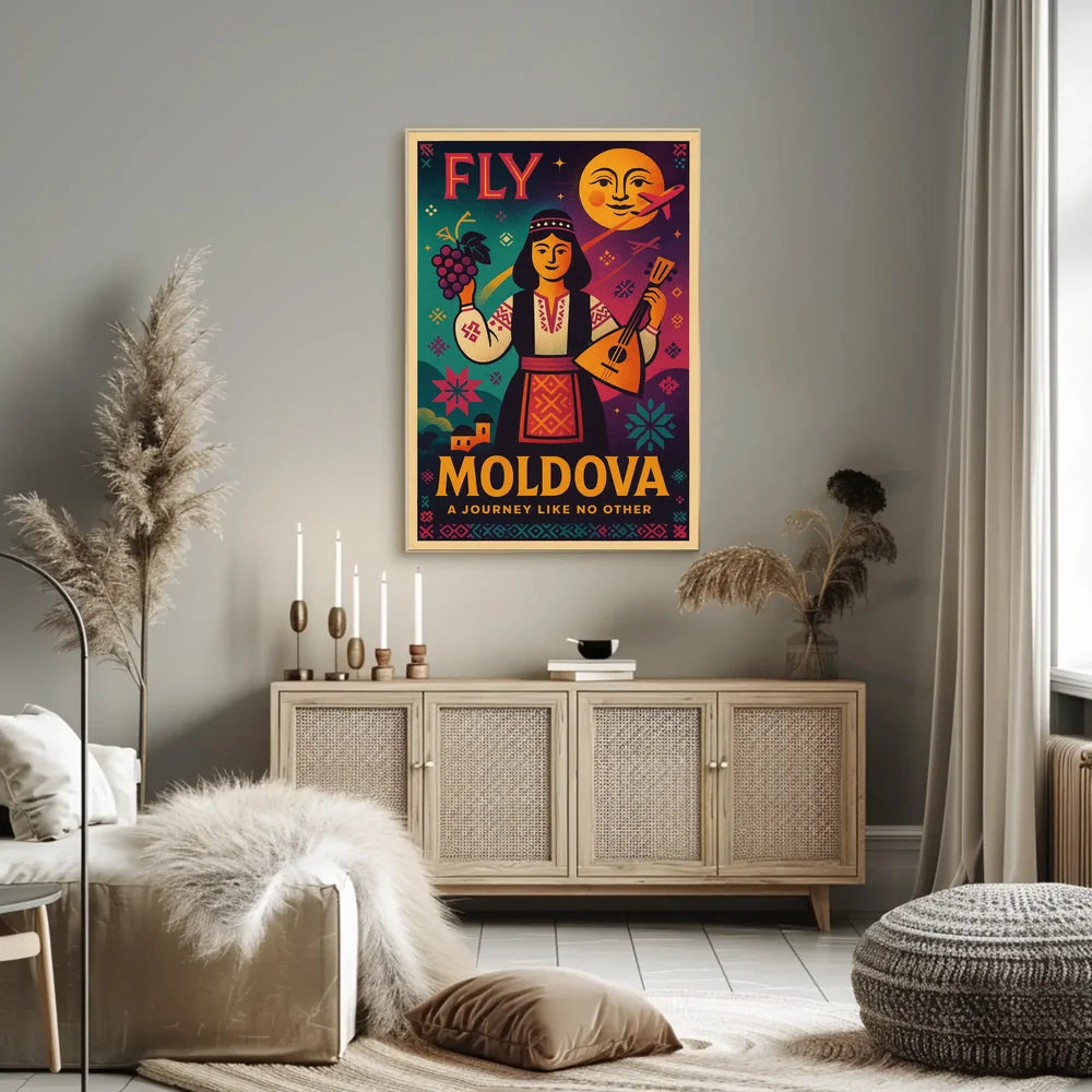 Moldova Travel Celebration Cultural or Heritage Poster PosterGoat