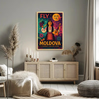 Moldova Travel Celebration Cultural or Heritage Poster PosterGoat