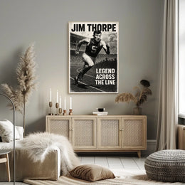 Legend Across the Line Jim Thorpe Poster