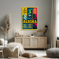Alaska The Last Frontier Poster
