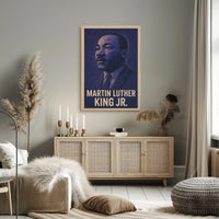 Martin Luther King Jr. A Visionary Poster