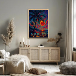 Naples, Florida Sunset Poster