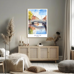 Dublin A Glimpse Of Ireland Poster