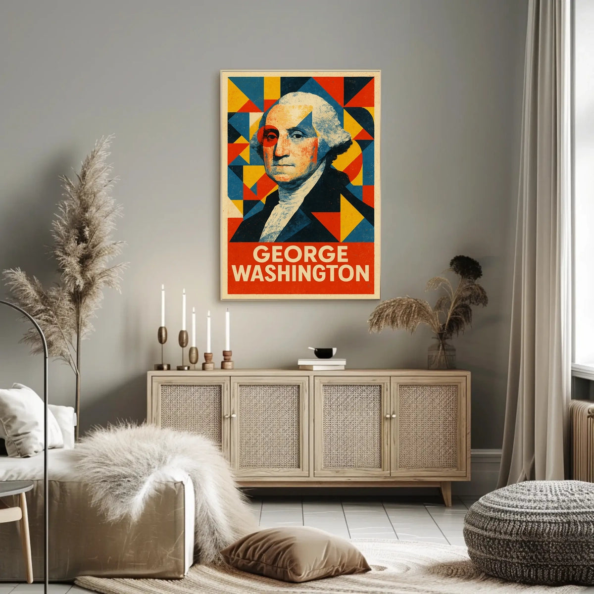 George Washington 1St President Poster