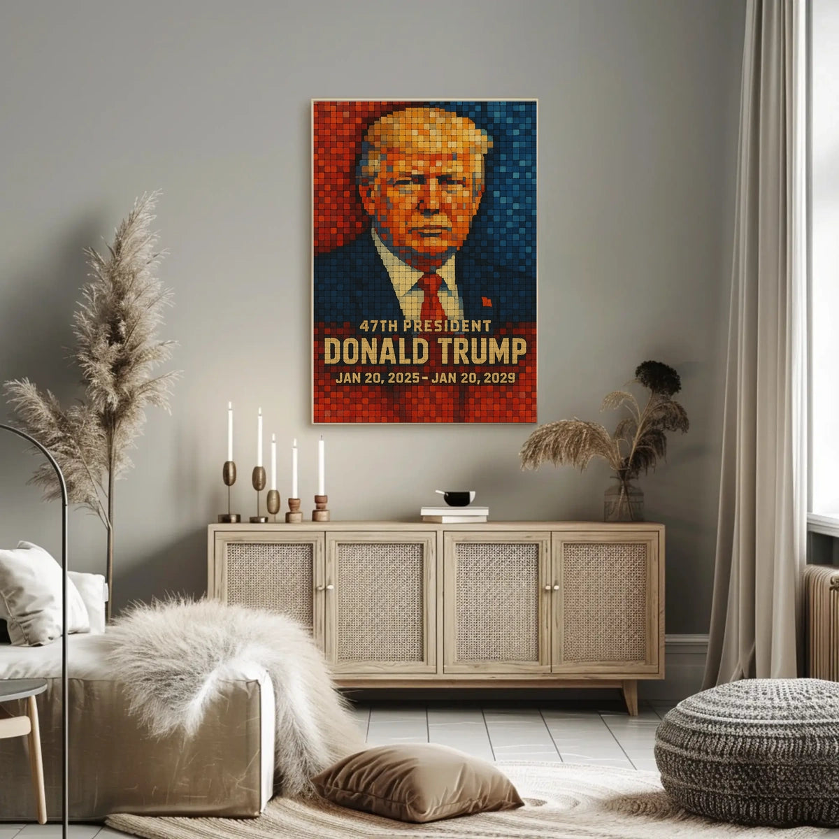 Donald Trump 47th President Poster
