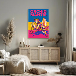 Orchid Mantis Poster