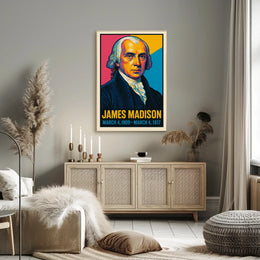 James Madison 4th President Poster