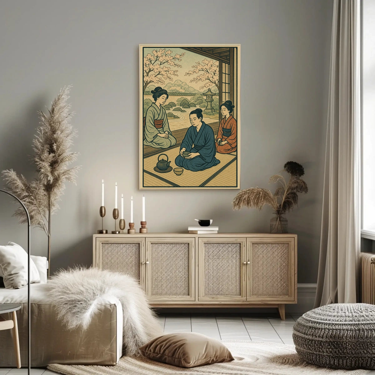 Tranquil Tea Ceremony Poster