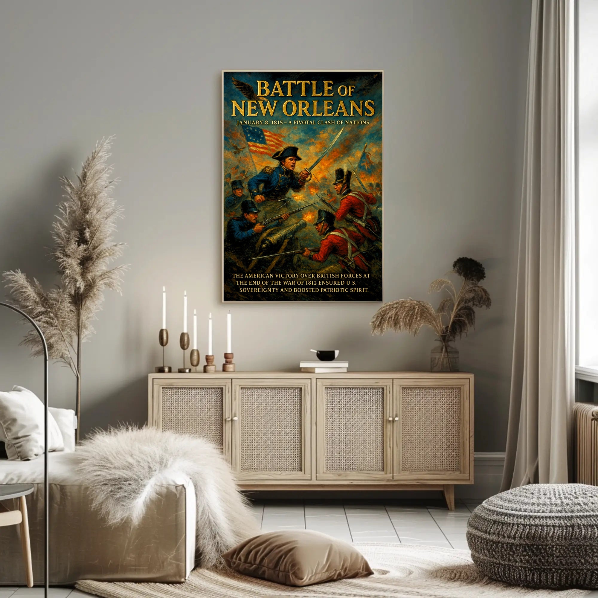 Battle of New Orleans Poster PosterGoat