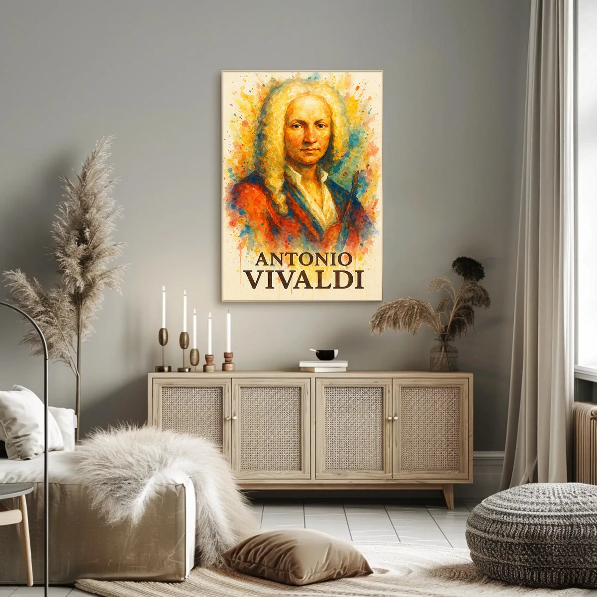 Antonio Vivaldi Poster