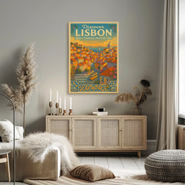 Discover Lisbon Poster