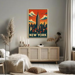 New York Skyline Poster