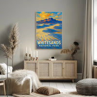 White Sands National Park Poster