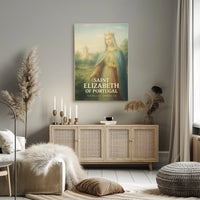 Saint Elizabeth Of Portugal Poster