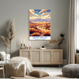 Death Valley Desert Escape National Park Poster