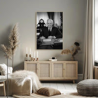 Presidential Portrait in the Oval Office – Dwight D. Eisenhower Poster