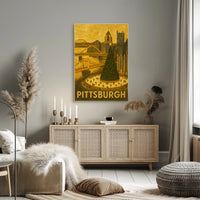 Pittsburgh Winter Wonderland Poster