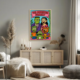 The Monster Family Poster
