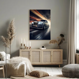 Luxurious Speed Poster PosterGoat