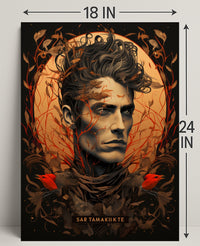 Sar Tamakiikte Enigmatic Portrait Poster