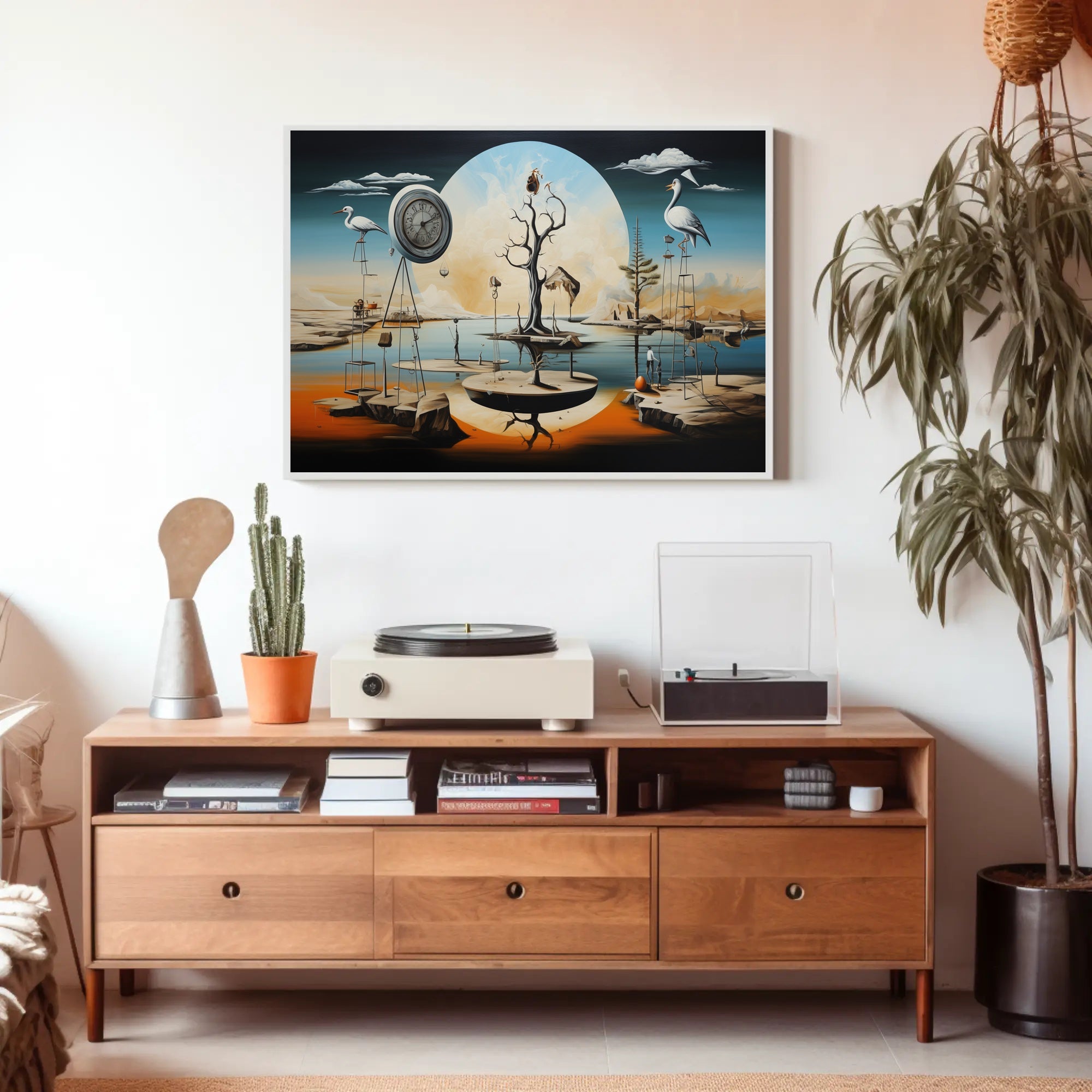 Surreal Dreamscape Art Print: Abstract or Artistic Poster