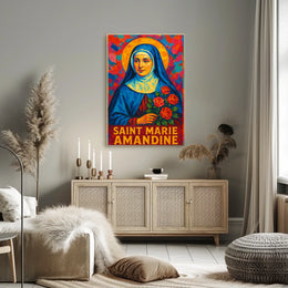 Saint Marie Amandine Poster