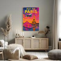 Fly To Paris Poster