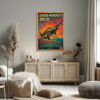 The Italian Dagger: WWII Aircraft Propaganda Poster