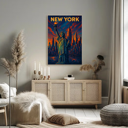 New York Skyline Poster