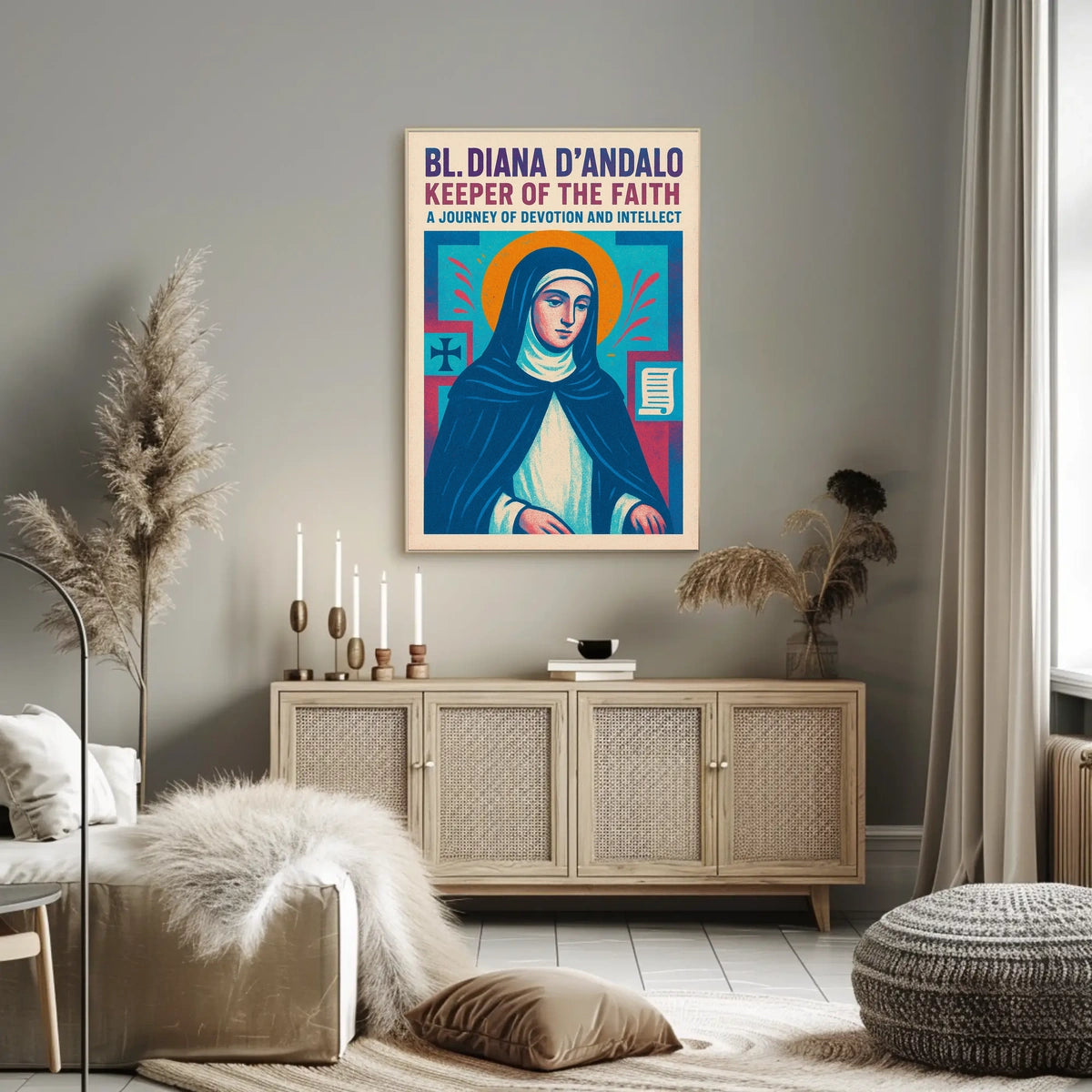 Bl. Diana DAndalo Keeper Of The Faith Poster