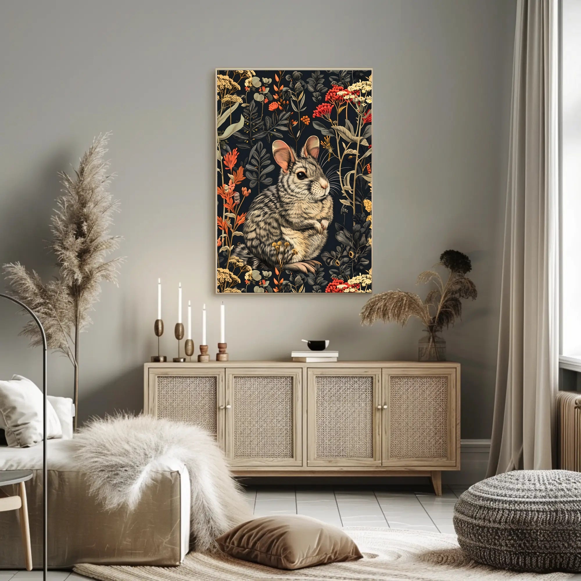 Woodland Harmony Wall Art Print Decor