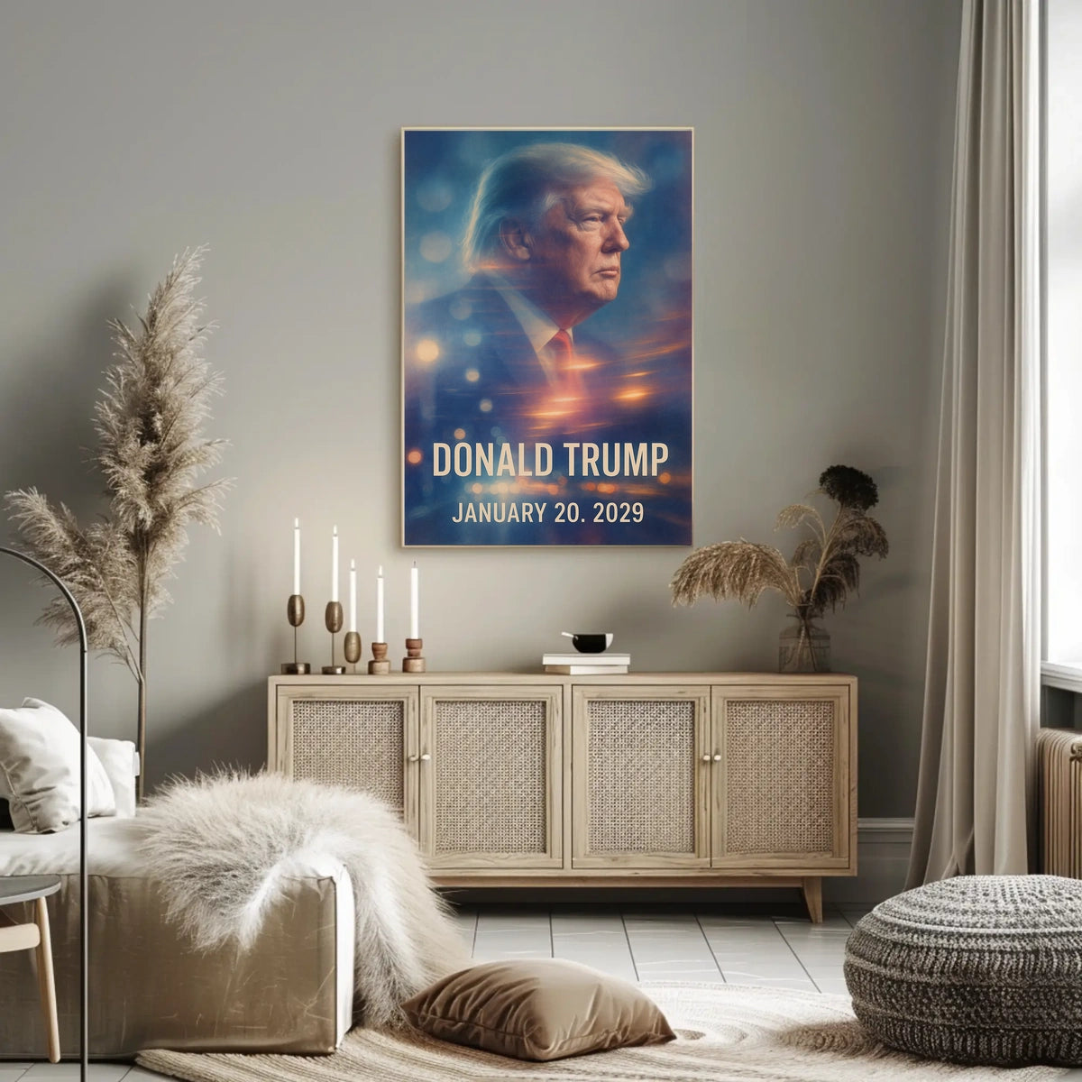 Donald Trump The Reflection of a New Era Poster