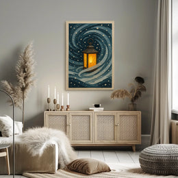 Guiding Light in the Storm Poster