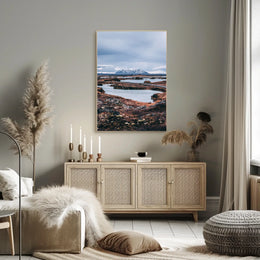Serene Landscape Of Iceland Poster