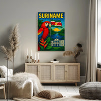 Suriname Tropical Paradise Poster