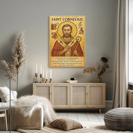 Saint Cornelius Poster PosterGoat