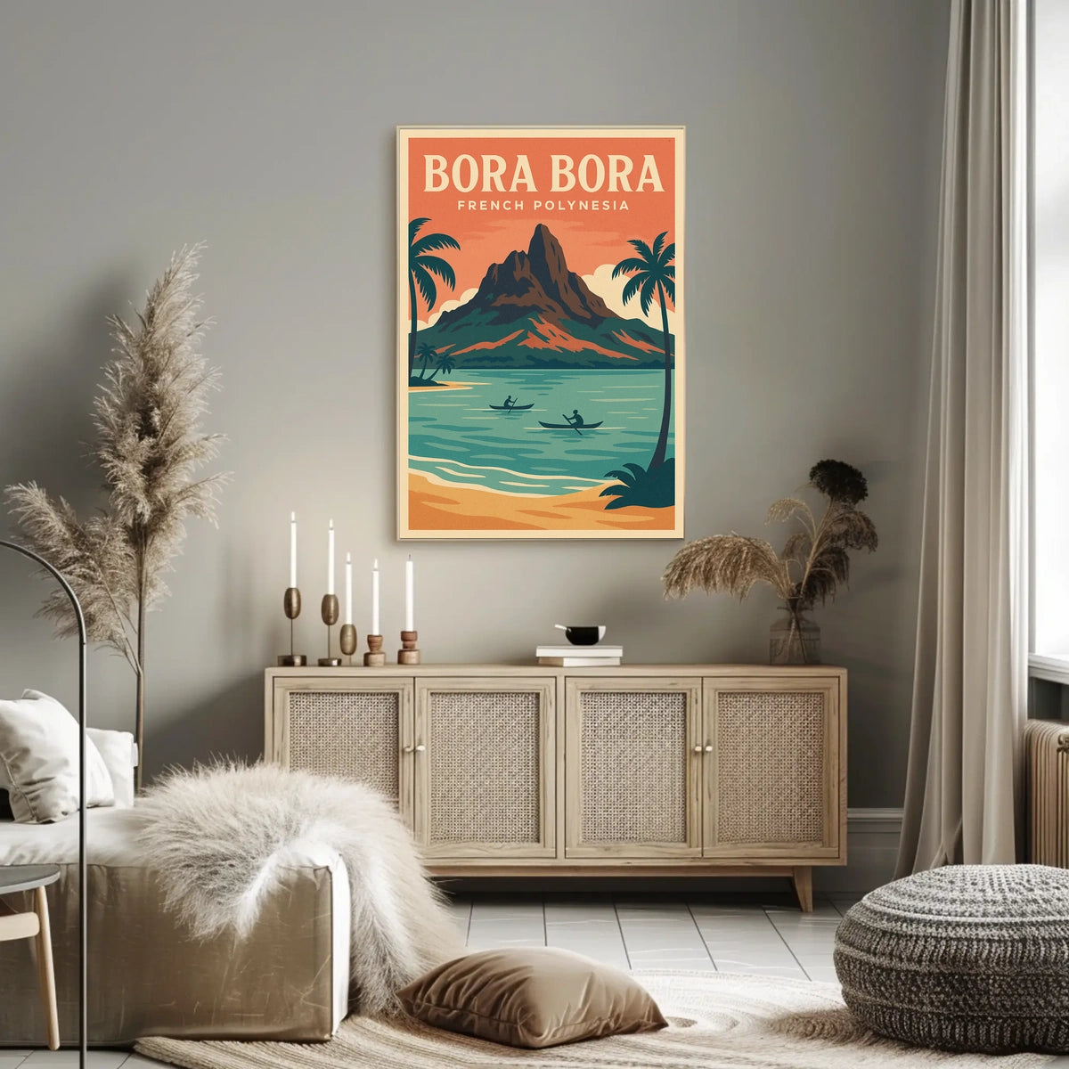 Bora Bora Tropical Paradise Poster