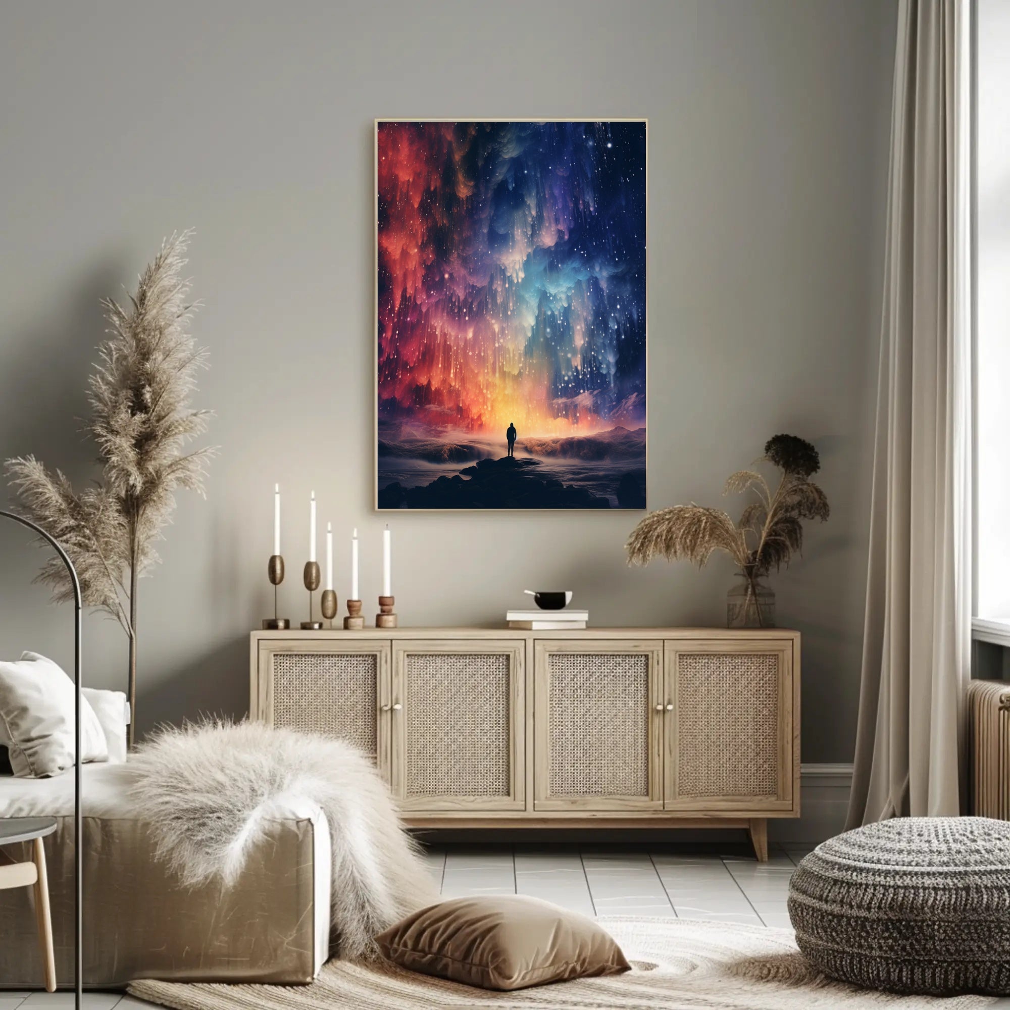 Cosmic Contemplation Poster
