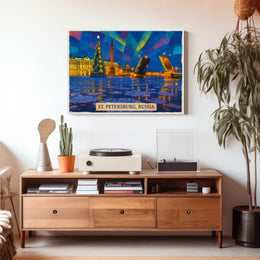 St. Petersburg, Russia Winter Splendor Poster