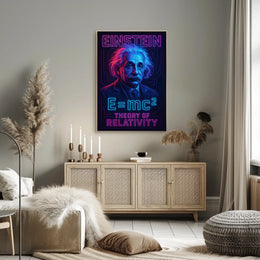 Einstein Theory Of Relativity Poster
