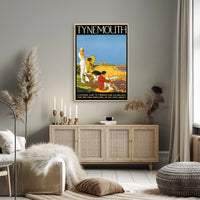 Tynemouth Illustrated Guide Poster