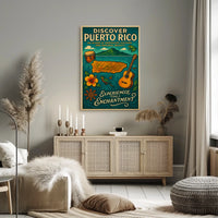 Discover Puerto Rico Poster