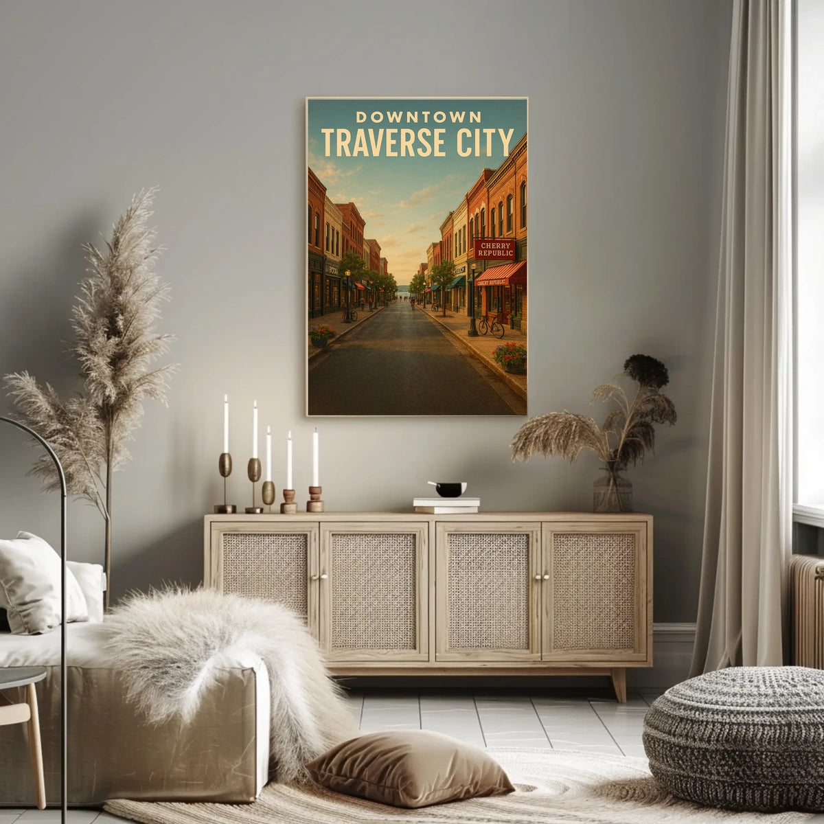 Downtown Traverse City Poster