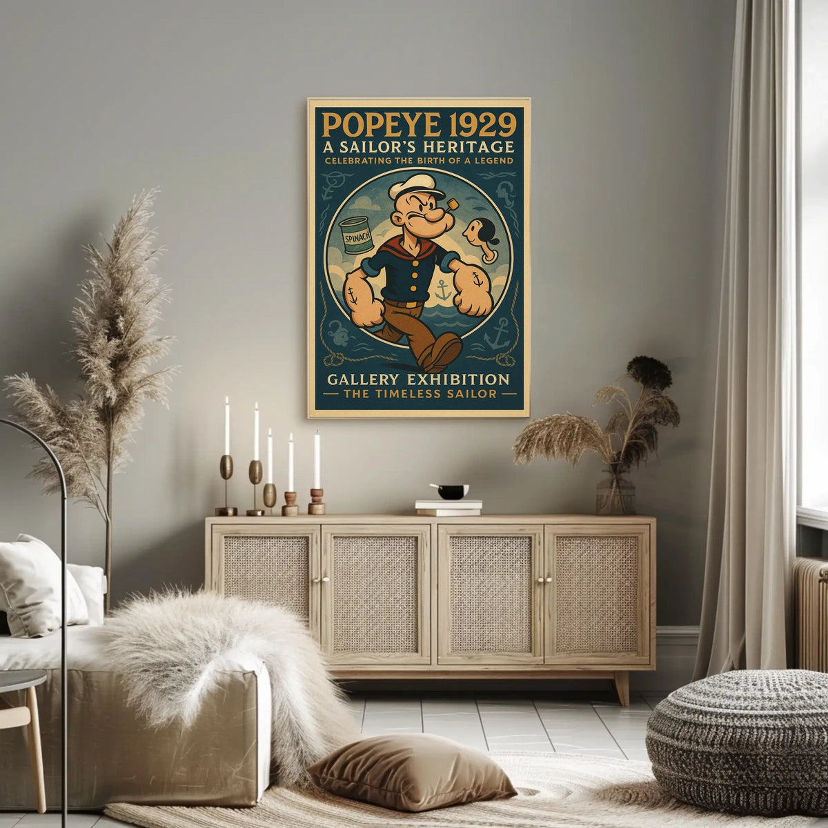 Popeye 1929 Art Poster POP-29