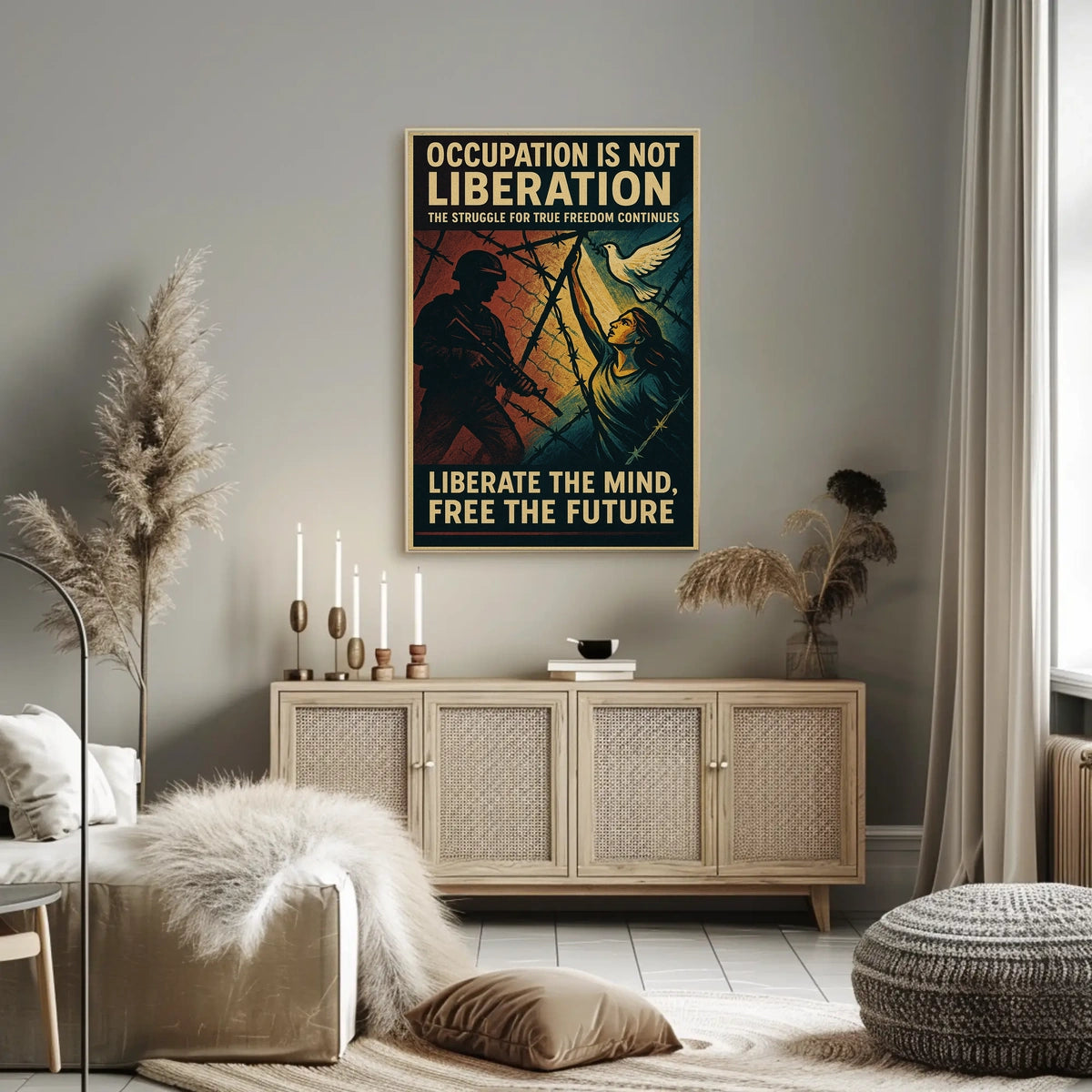 Liberation And Freedom Poster