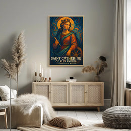 Saint Catherine of Alexandria Poster
