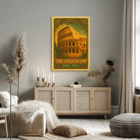 The Colosseum Rome, Italy Poster