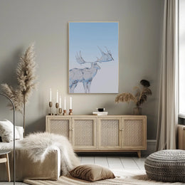 Crystal Elk Poster