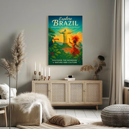 Explore Brazil Poster