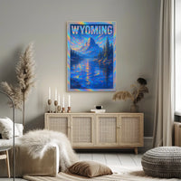 Wyoming Mountain Majesty Poster